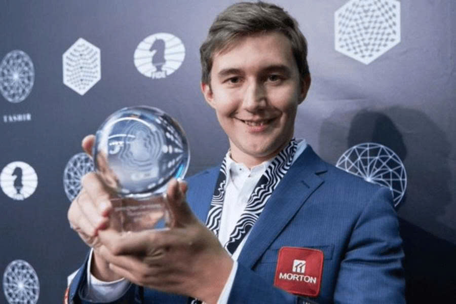 GM SERGEY KARJAKIN TOP 5 ĐƯƠNG KIM VÔ ĐỊCH CỜ VUA THẾ GIỚI
