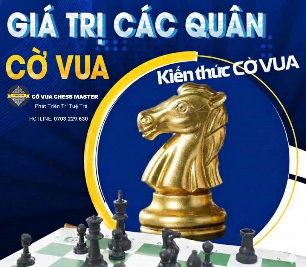 GIÁ TRỊ CỦA CÁC QUÂN TRONG CỜ VUA. BẠN ĐÃ BIẾT HAY CHƯA?