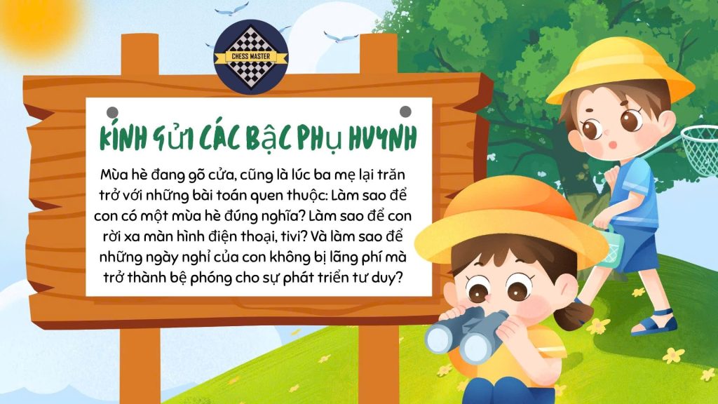 MÙA HÈ Ý NGHĨA CỦA CON: KHÔNG ĐIỆN THOẠI, CHỈ CÓ TRÍ TUỆ…