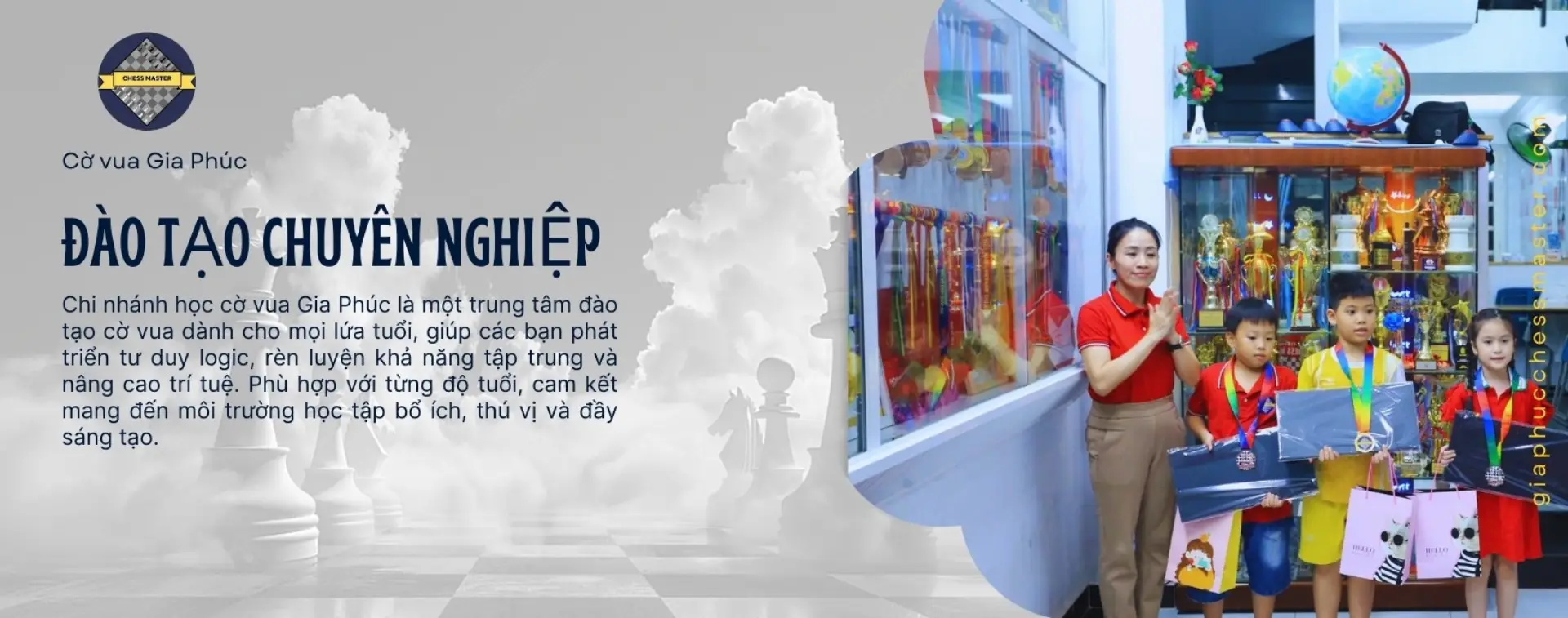 Đào tạo cờ vua HCM tại Gia Phúc Chess Master